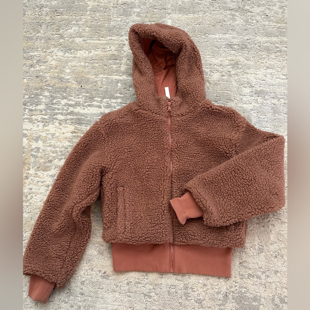Fabletics Summit Teddy Jacket